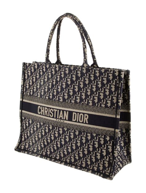 christian dior oblique book tote|dior book tote personalized.